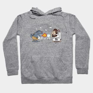 Street Fighter, Godzilla vs King Kong Hoodie